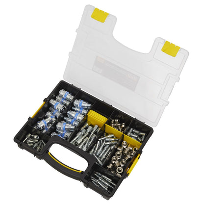 Sealey AC110K Air Coupling Kit 110pc Sealey