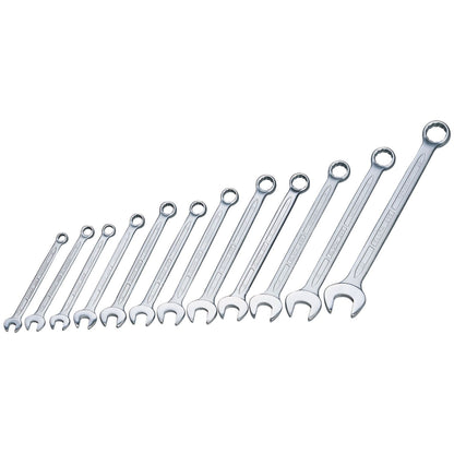 Elora 03090 Long Metric Combination Spanner Set 12 Piece Elora