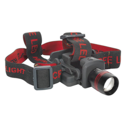 Sealey HT103LED Head & Hat Torch 3W SMD LED 3 x AAA Cell Sealey