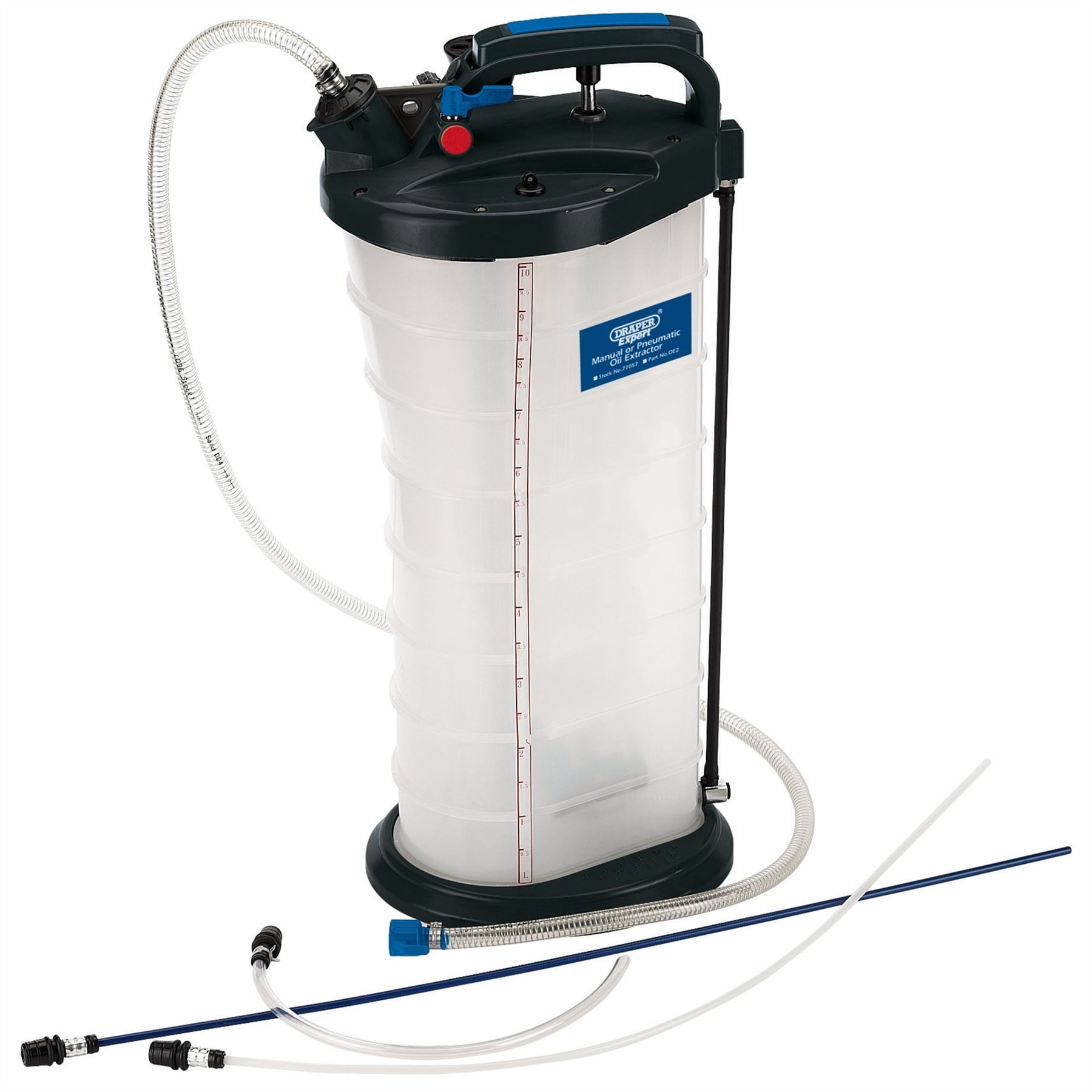 Draper 77057 Expert Manual or Pneumatic Oil Extractor Draper
