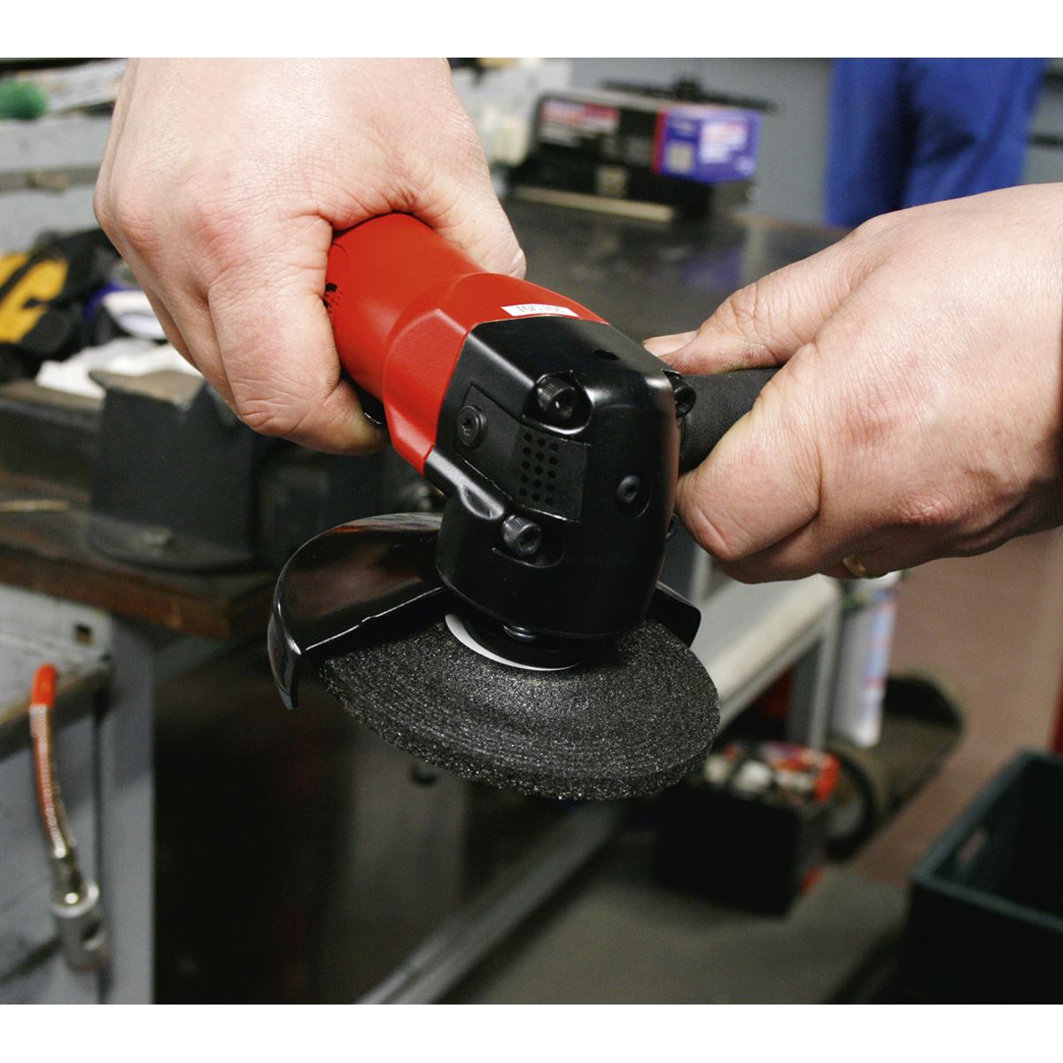 Sealey SA43 Air Angle Grinder Ø100mm Heavy-Duty Sealey