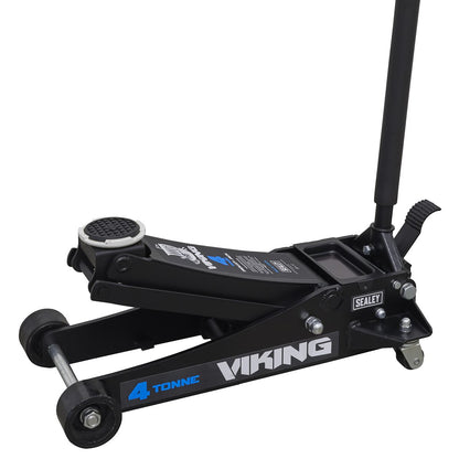 Sealey 4040TB Viking Low Profile Professional Trolley Jack with Rocket Lift 4 Tonne Sealey