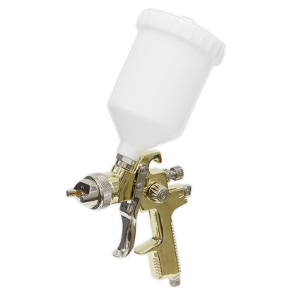 Sealey S701G Gravity Feed Spray Gun - 1.4mm Set-Up Gold Series Sealey