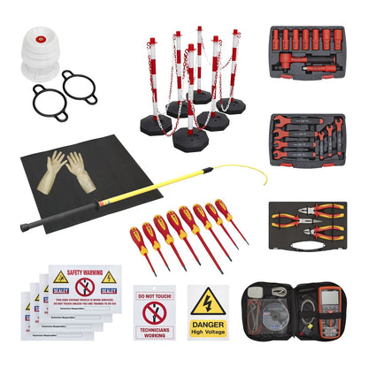 Sealey HP55KITCOMBO Hybrid Workshop Tool Kit Sealey