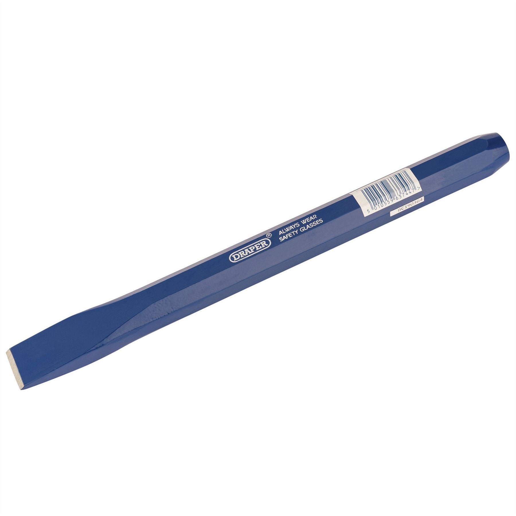 Draper 63744 Octagonal Shank Cold Chisel 25 x 300mm Sold Loose Draper