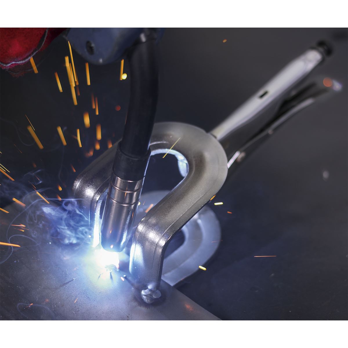 Sealey AK6828 Locking U-Clamp 200mm 0-60mm Capacity Sealey