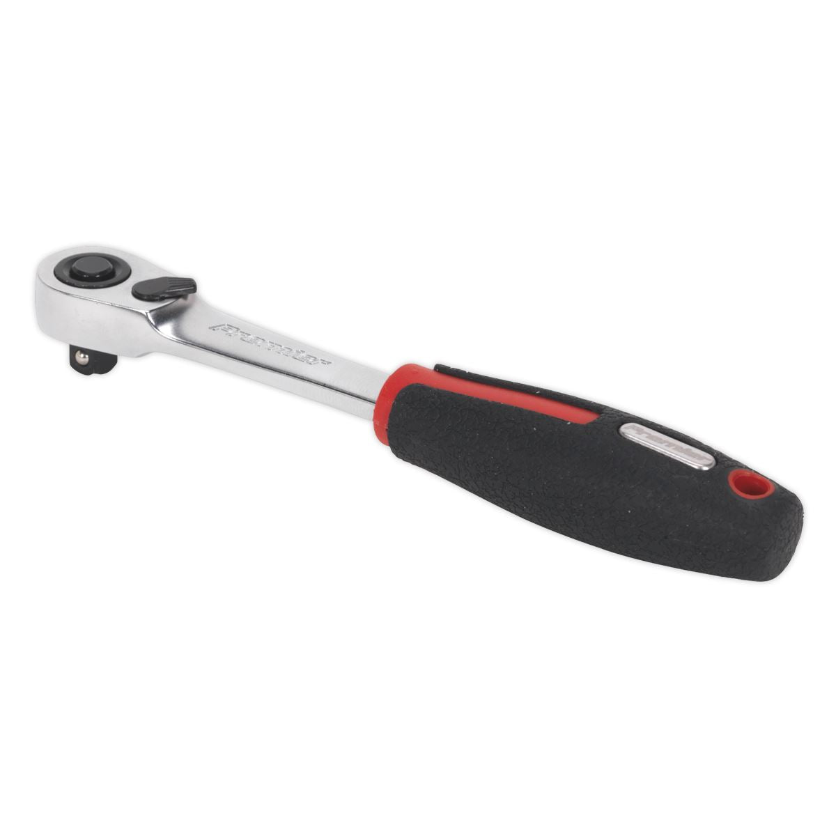 Sealey AK8980 Ratchet Wrench 1/4"Sq Drive Compact Head 72-Tooth Flip Reverse Premier Platinum Sealey
