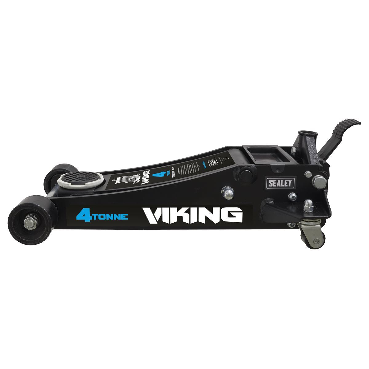Sealey 4040TB Viking Low Profile Professional Trolley Jack with Rocket Lift 4 Tonne Sealey