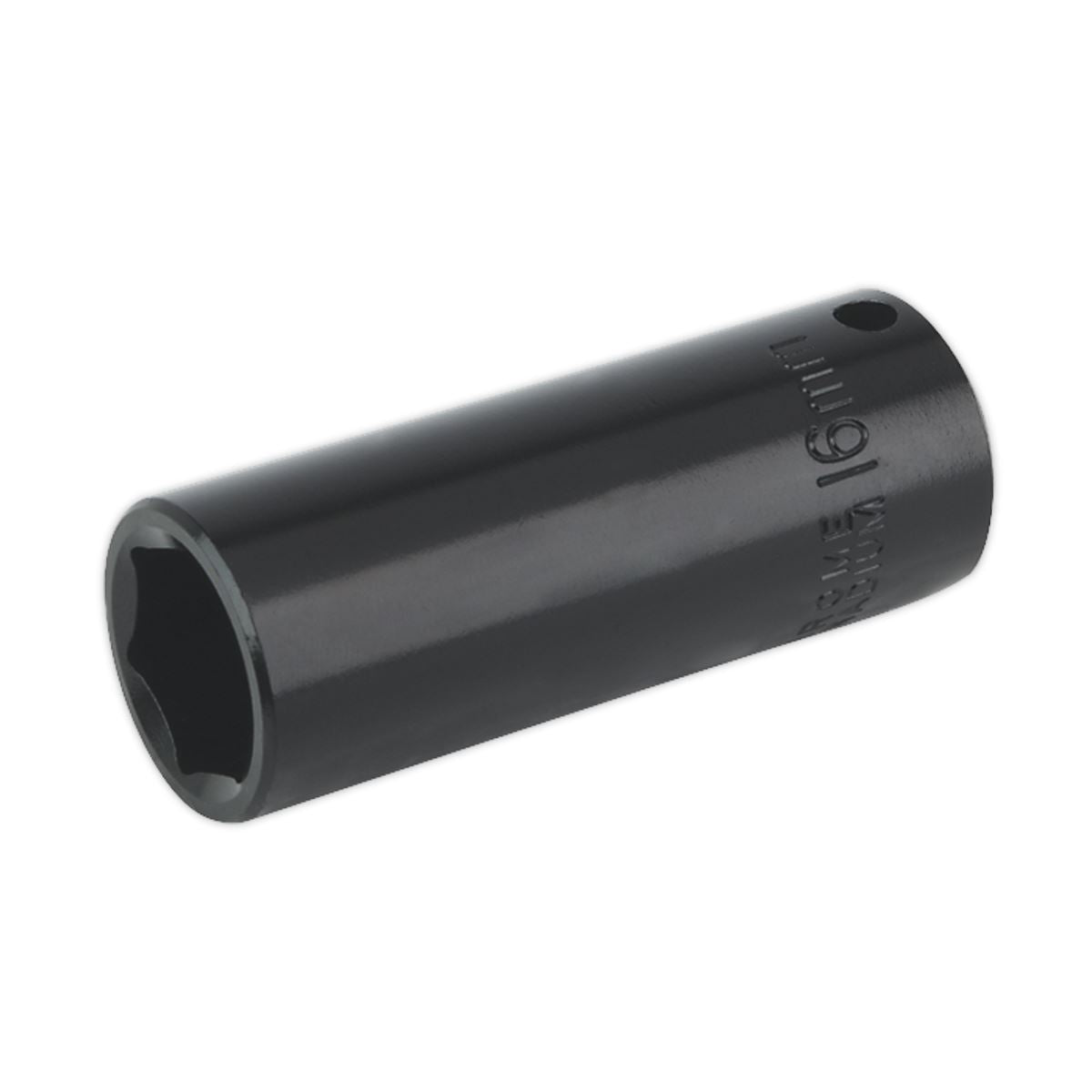 Sealey IS3816D Impact Socket 16mm Deep 3/8"Sq Drive Sealey