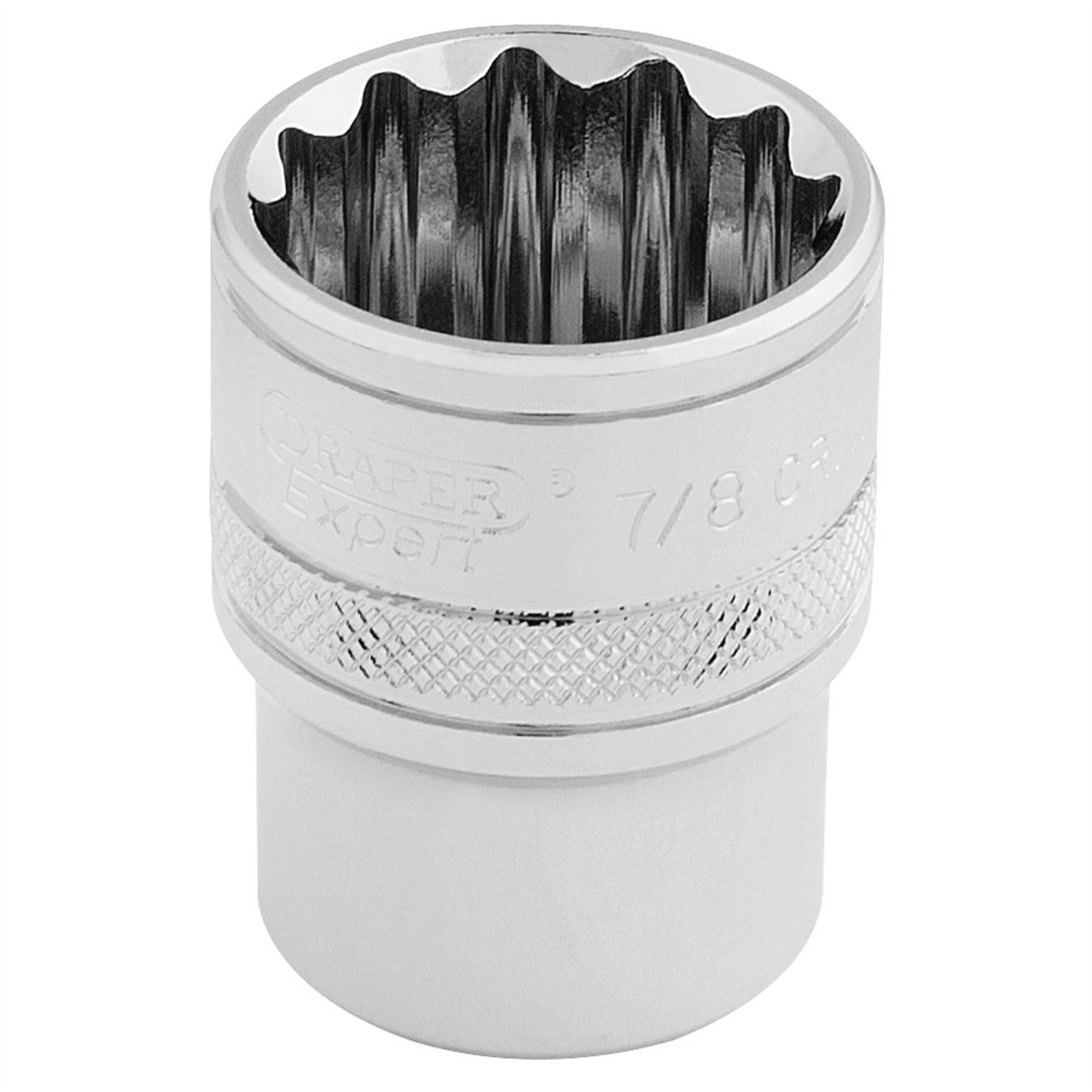 Draper 33661 Expert HI-TORQ® 12 Point Socket 1/2" Sq. Dr. 7/8" Draper