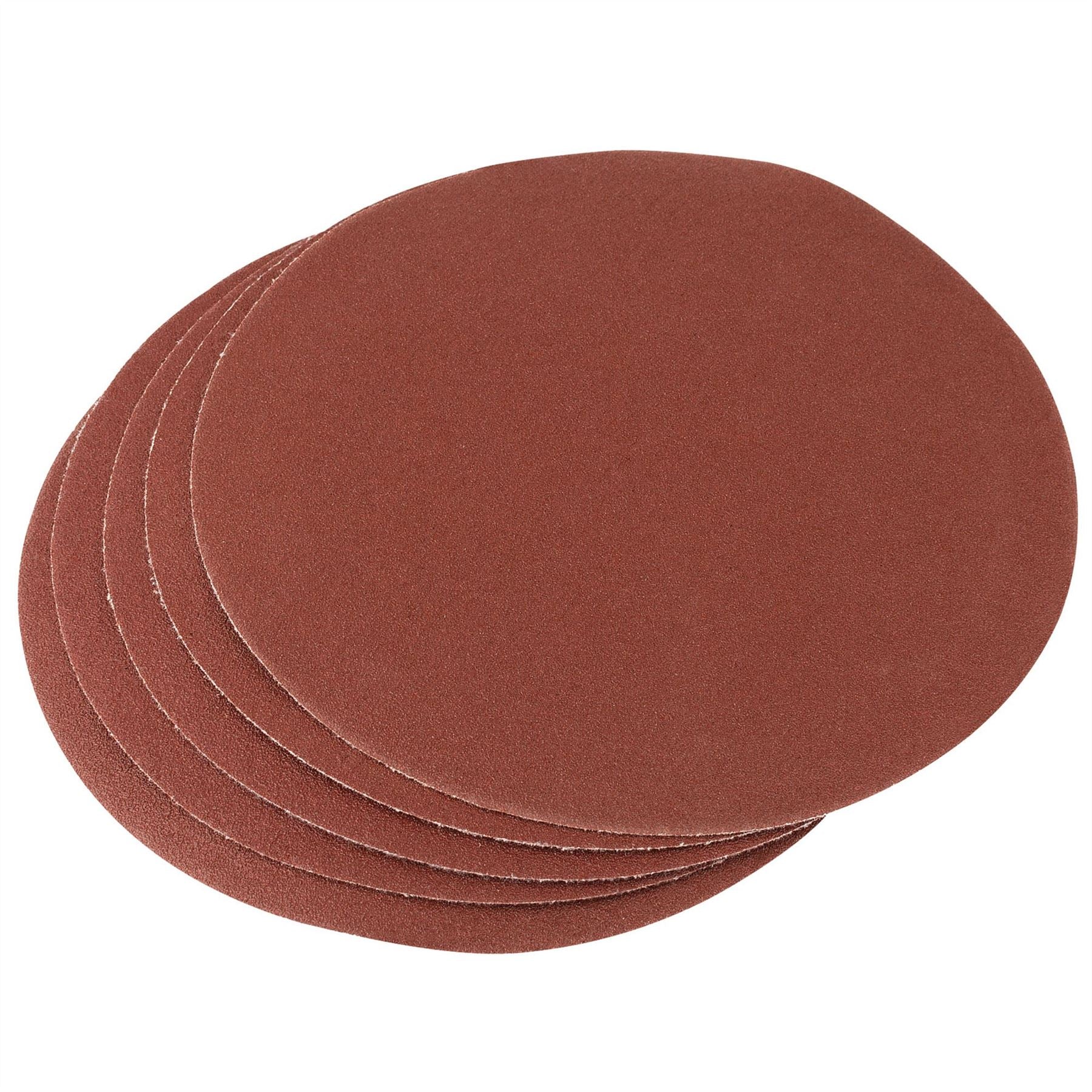 Draper 23358 Hook and Eye Backed Aluminium Oxide 200mm 100 Grit Pack of 5 Draper