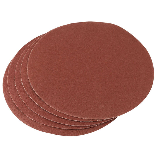 Draper 23358 Hook and Eye Backed Aluminium Oxide 200mm 100 Grit Pack of 5 Draper