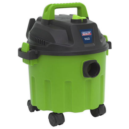 Sealey PC102HV Vacuum Cleaner Wet & Dry 10L 1000W/230V - Green Sealey