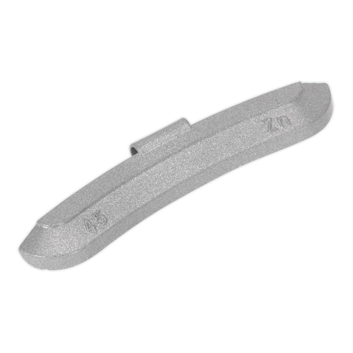 Sealey WWSH45 Wheel Weight 45g Hammer-On Zinc for Steel Wheels Pack of 50 Sealey