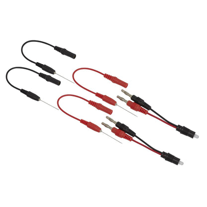 Sealey NLTS01 Noid Light Test Lead Set 6pc Sealey