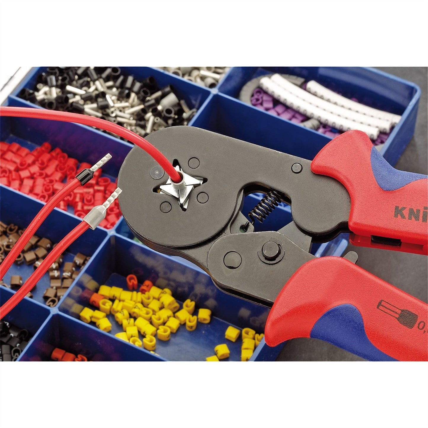Knipex 78433 97 53 04 SB Self-Adjusting Crimping Pliers180mm Knipex