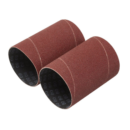 Draper 08406 Aluminium Oxide Sanding Sleeves 75 x 115mm 80 Grit Pack of 2 Draper