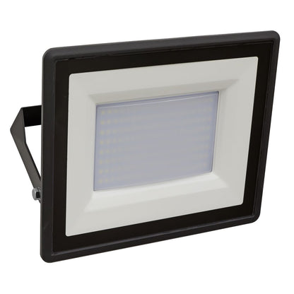 Sealey LED115 Extra-Slim Floodlight with Wall Bracket 100W SMD LED Sealey