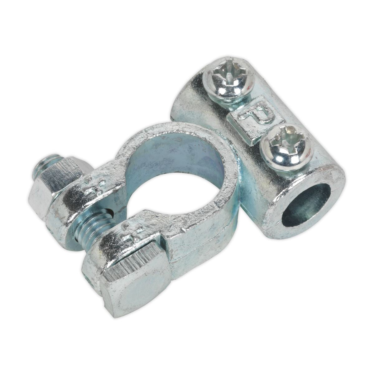 Sealey BTP3 Battery Terminal 24V Positive Medium-Duty Pack of 10 Sealey