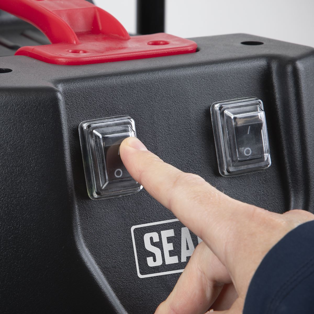 Sealey PC460 Vacuum Cleaner Wet & Dry 60L Stainless Steel Drum 2400W/230V Sealey