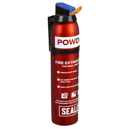 Sealey SDPE009D Fire Extinguisher 0.95kg Dry Powder - Disposable Sealey
