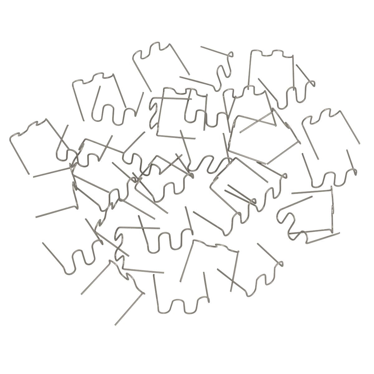 Sealey RE06W Wave Staple 0.6mm Pack of 100 Sealey