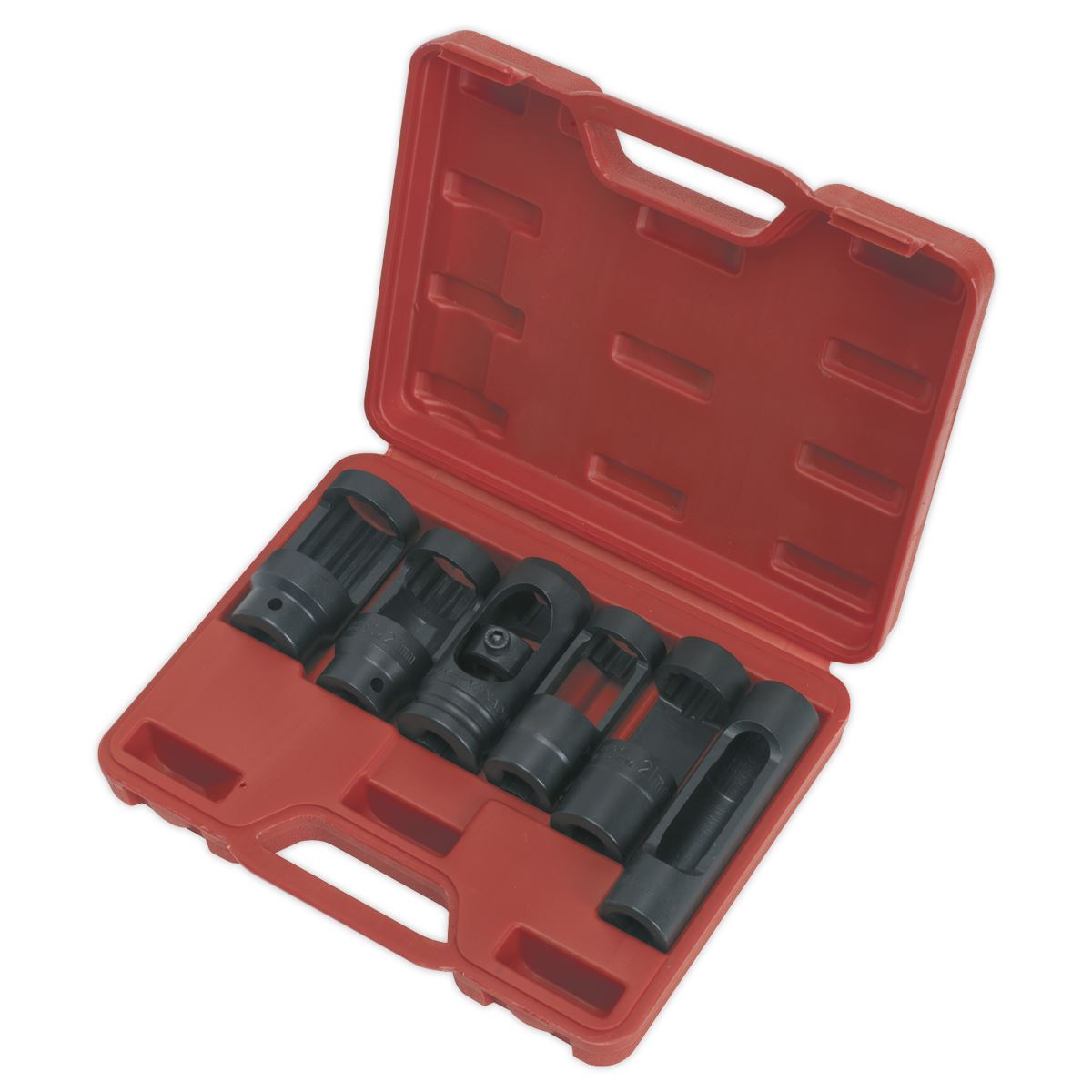 Sealey SX0401 Diesel Injector Window Socket Set 6pc 1/2"Sq Drive Sealey
