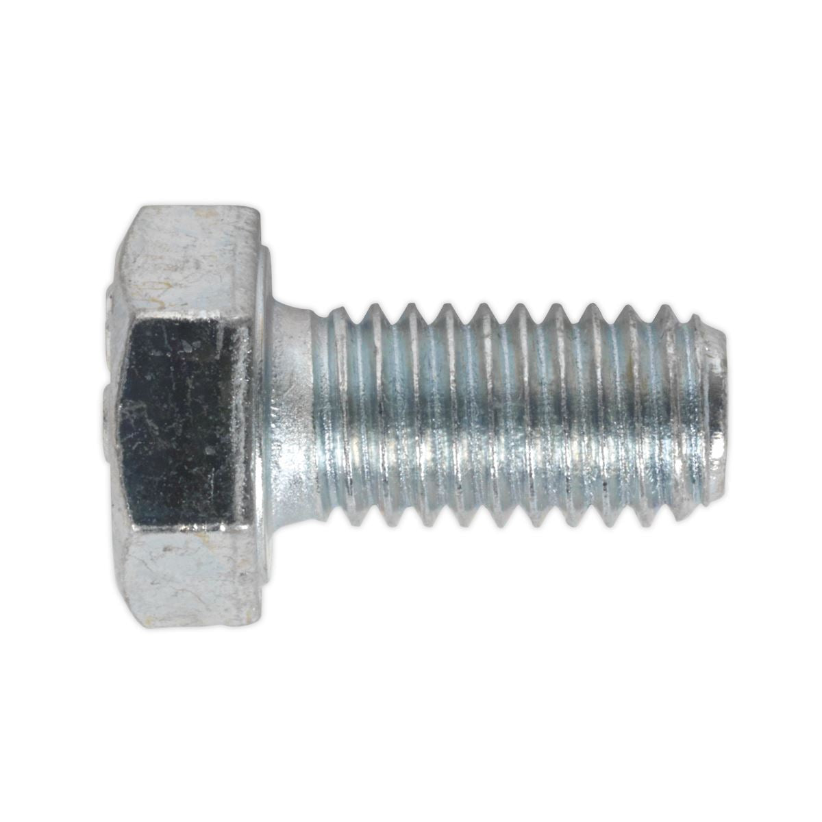 Sealey SS816 HT Setscrew M8 x 16mm 8.8 Zinc Pack of 50 Sealey