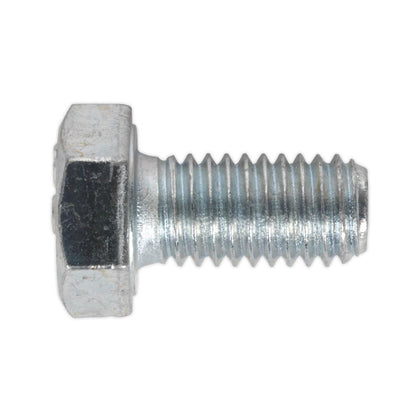 Sealey SS816 HT Setscrew M8 x 16mm 8.8 Zinc Pack of 50 Sealey