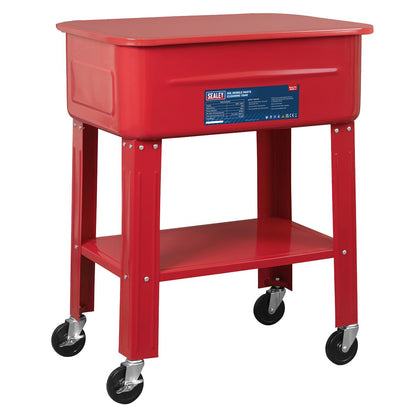 Sealey SM28 Mobile Parts Cleaning Tank 50L Sealey