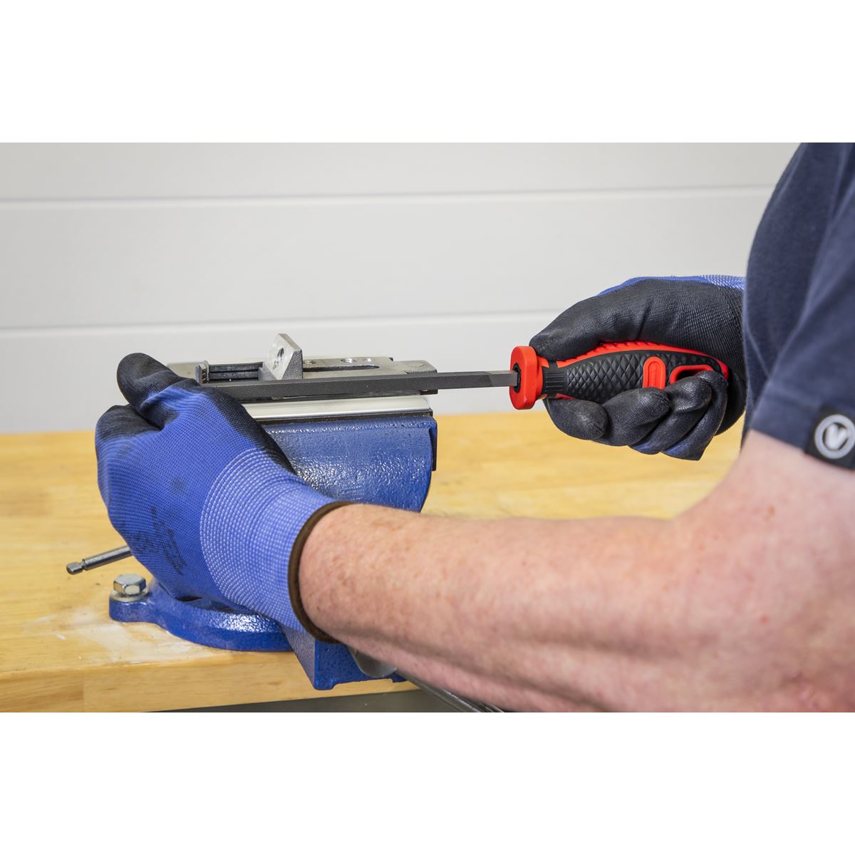 Sealey TBT09 Tool Tray with Engineer’s File Set 5pc Sealey