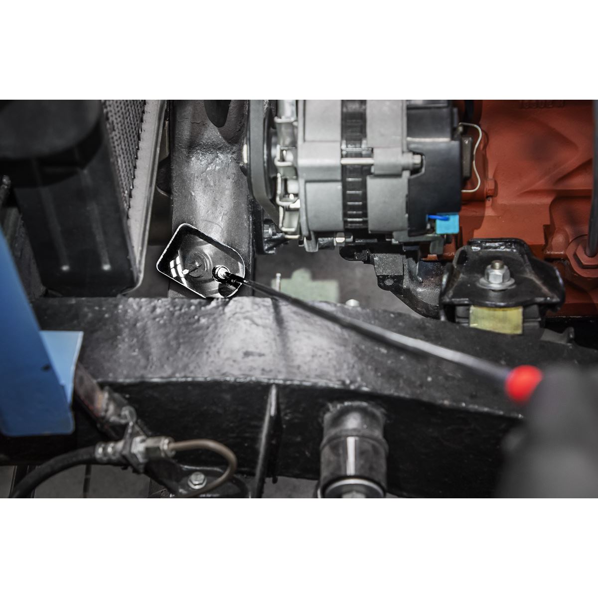 Sealey AK6521 Telescopic Magnetic Pick-Up & Inspection Tool Kit 5pc Sealey