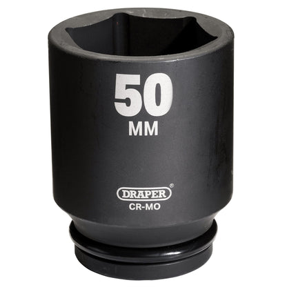Draper 05081 Hi-TORQ® Deep Impact Socket 3/4" Sq. Dr. 50mm Draper