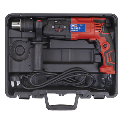 Sealey SDSPLUS18 Rotary Hammer Drill SDS Plus Ø18mm 750W/230V Sealey