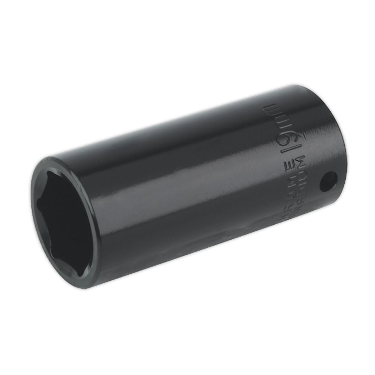 Sealey IS3819D Impact Socket 19mm Deep 3/8"Sq Drive Sealey