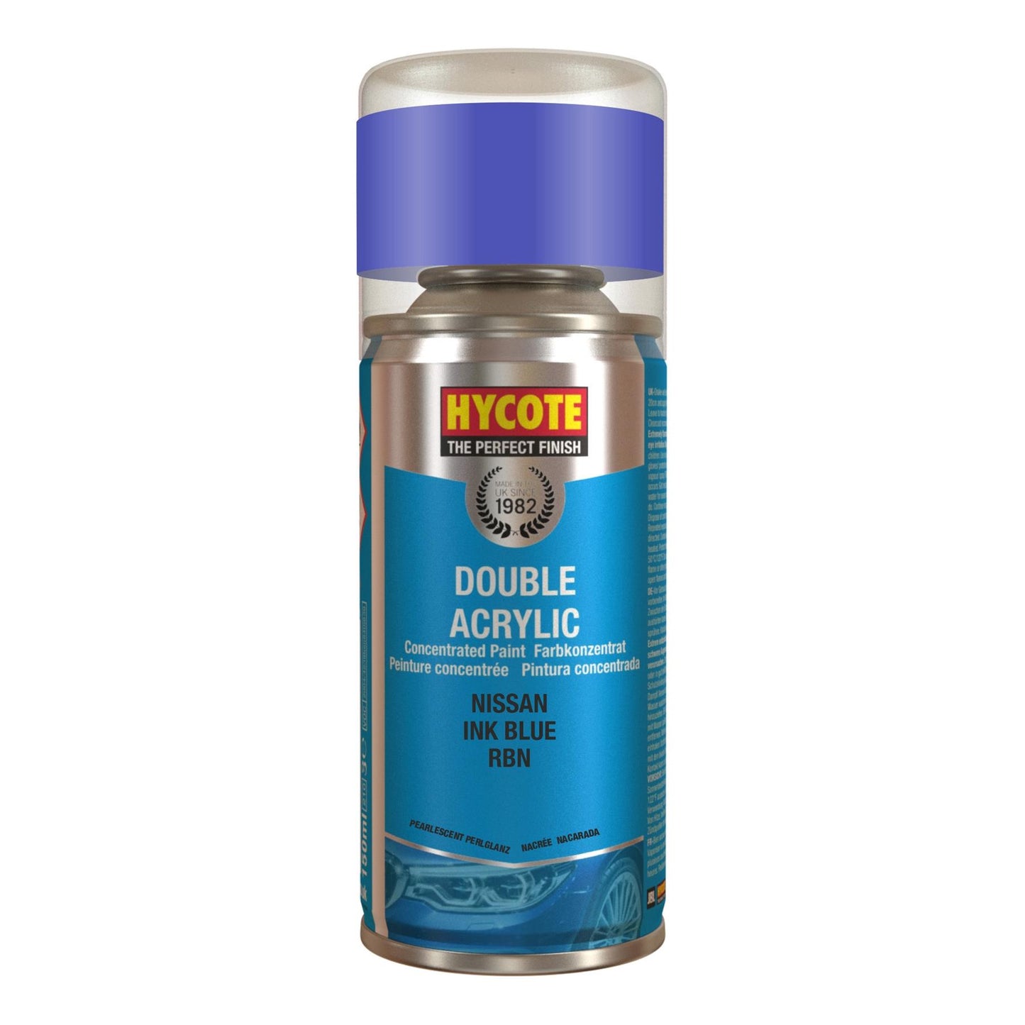 Hycote XDNS709 Nissan Ink Blue Pearl Spray Paint 150ml Hycote