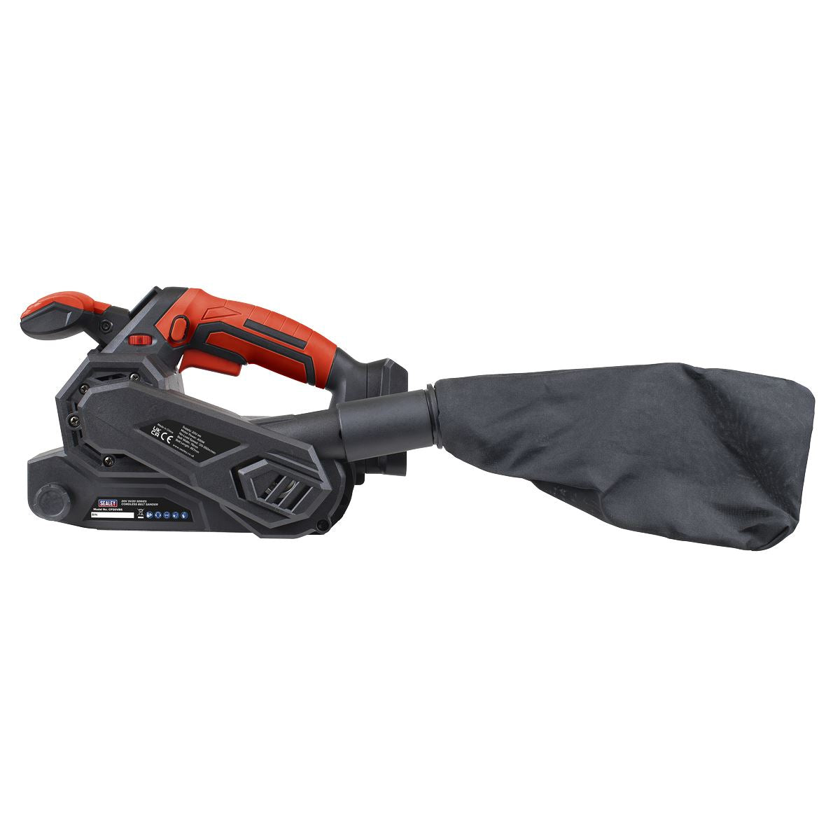 Sealey CP20VBS Cordless Belt Sander 20V SV20 Series 76mm - Body Only Sealey