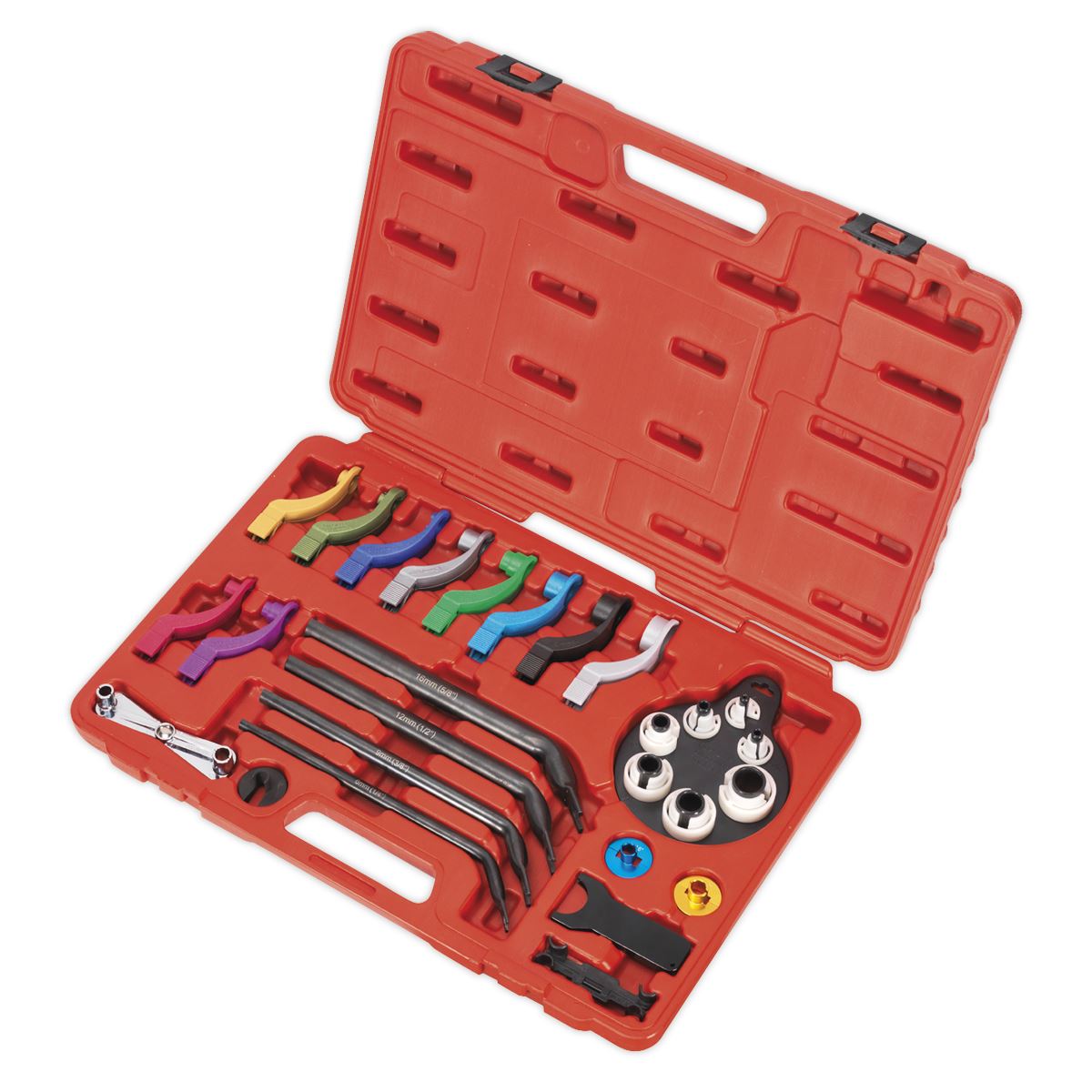 Sealey VS0557 Fuel & Air Conditioning Disconnection Tool Kit 27pc Sealey