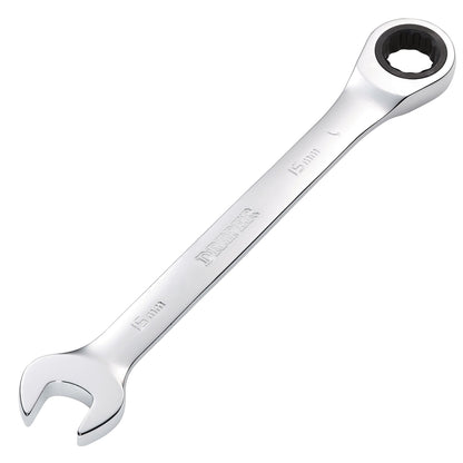 Draper 31012 Metric Ratcheting Combination Spanner 15mm Draper