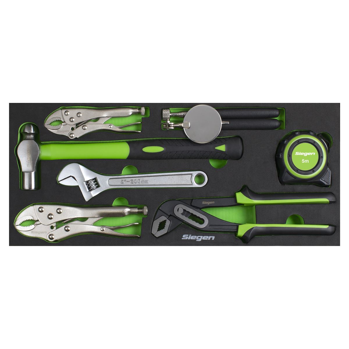 Siegen S01266 Portable Tool Chest 3 Drawer with 98pc Tool Kit Sealey