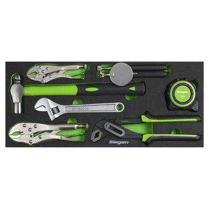 Siegen S01266 Portable Tool Chest 3 Drawer with 98pc Tool Kit Sealey