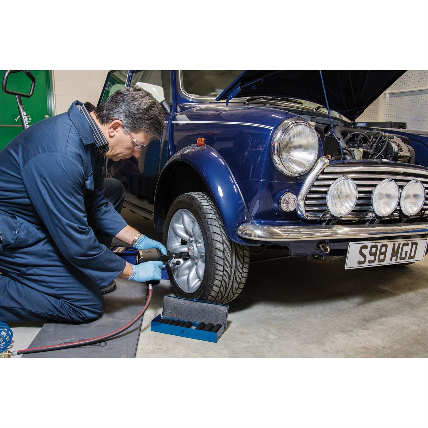 Draper 38369 Expert HI-TORQ® Metric Deep Impact Socket Set 1/2" Sq. Dr. 10 Piece Draper