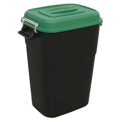 Sealey BM95G Refuse/Storage Bin 95L - Green Sealey