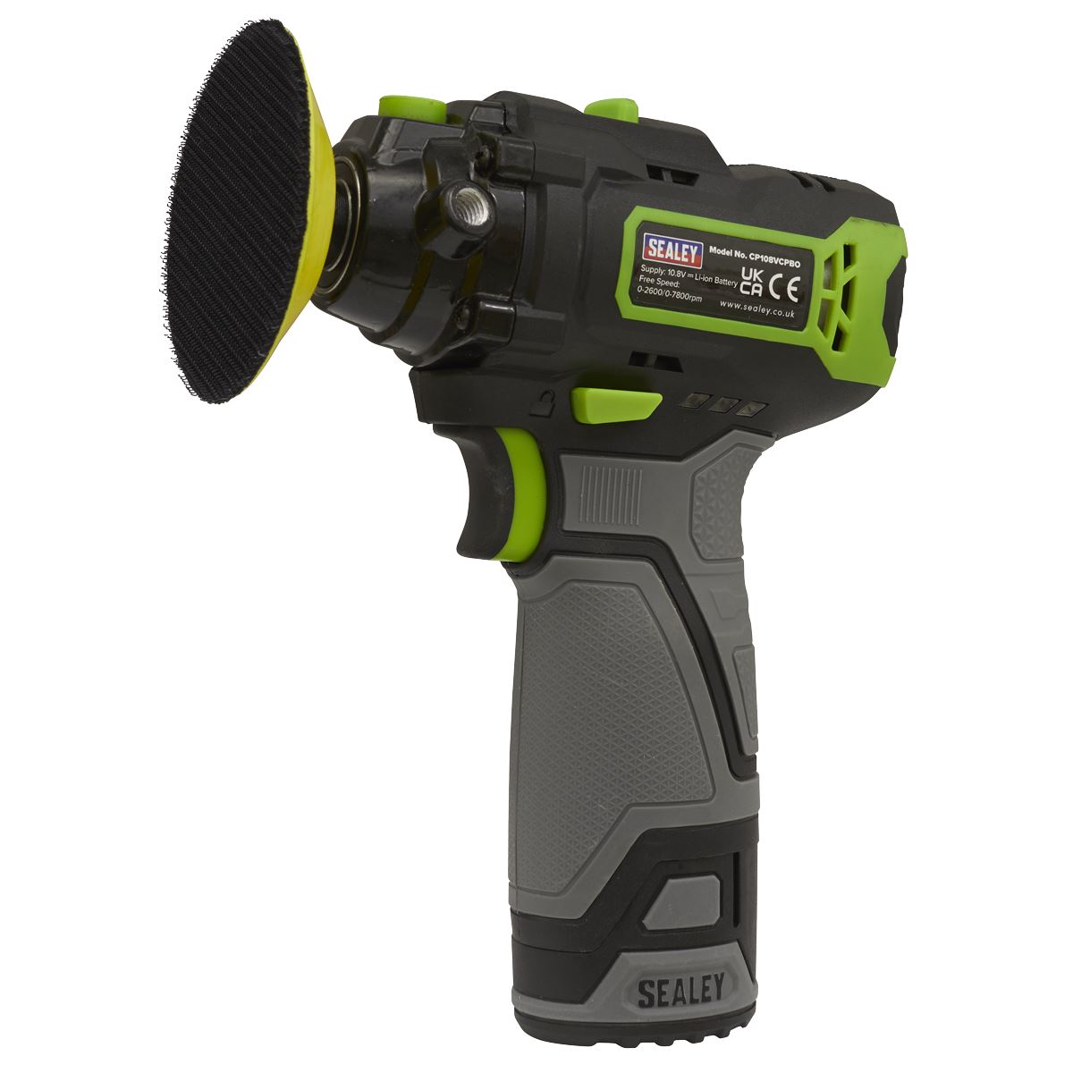 Sealey CP108VCPBO Cordless Polisher Ø75mm 10.8V SV10.8 Series - Body Only Sealey