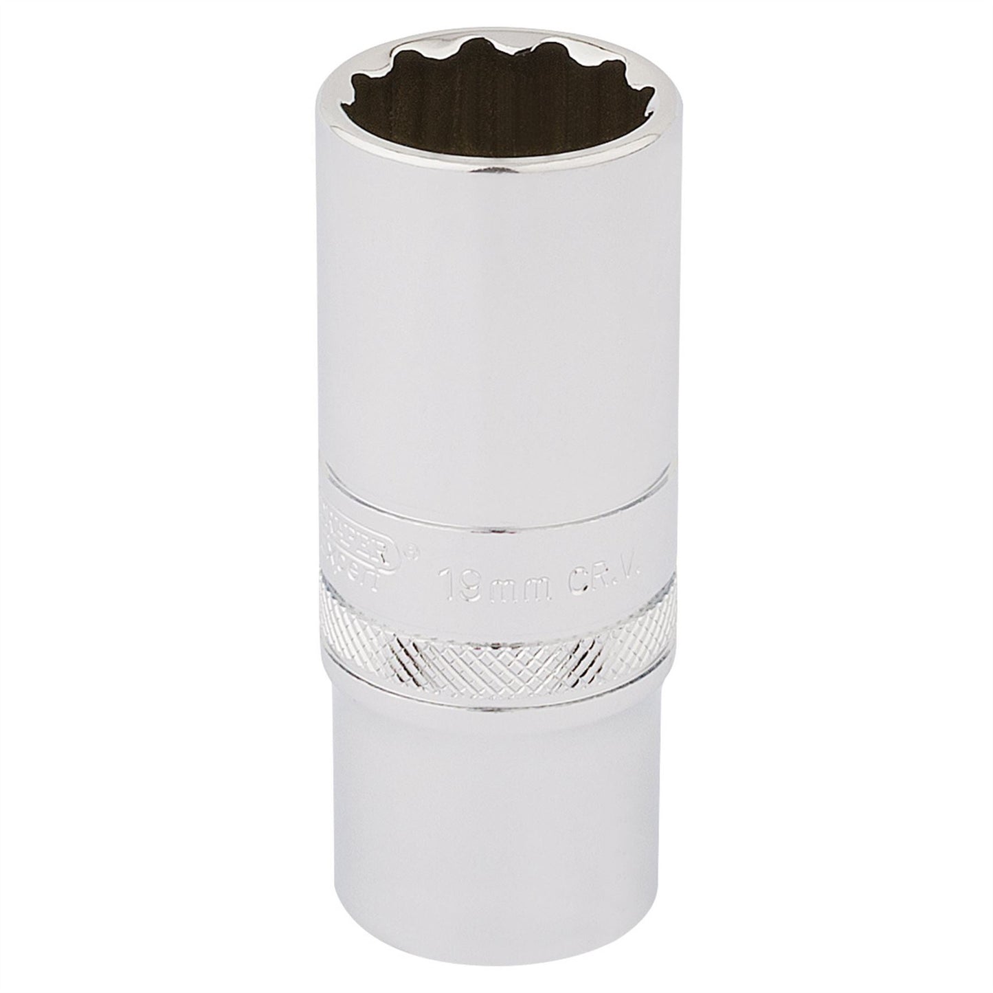 Draper 33036 HI-TORQ® 12 Point Deep Socket 3/8" Sq. Dr. 19mm Draper