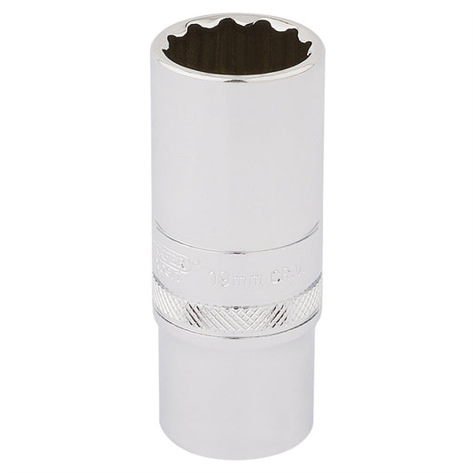 Draper 33036 HI-TORQ® 12 Point Deep Socket 3/8" Sq. Dr. 19mm Draper
