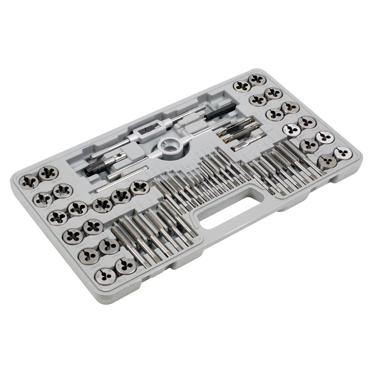 Sealey AK3060 Tap & Die Set Metric & Imperial 60pc Sealey