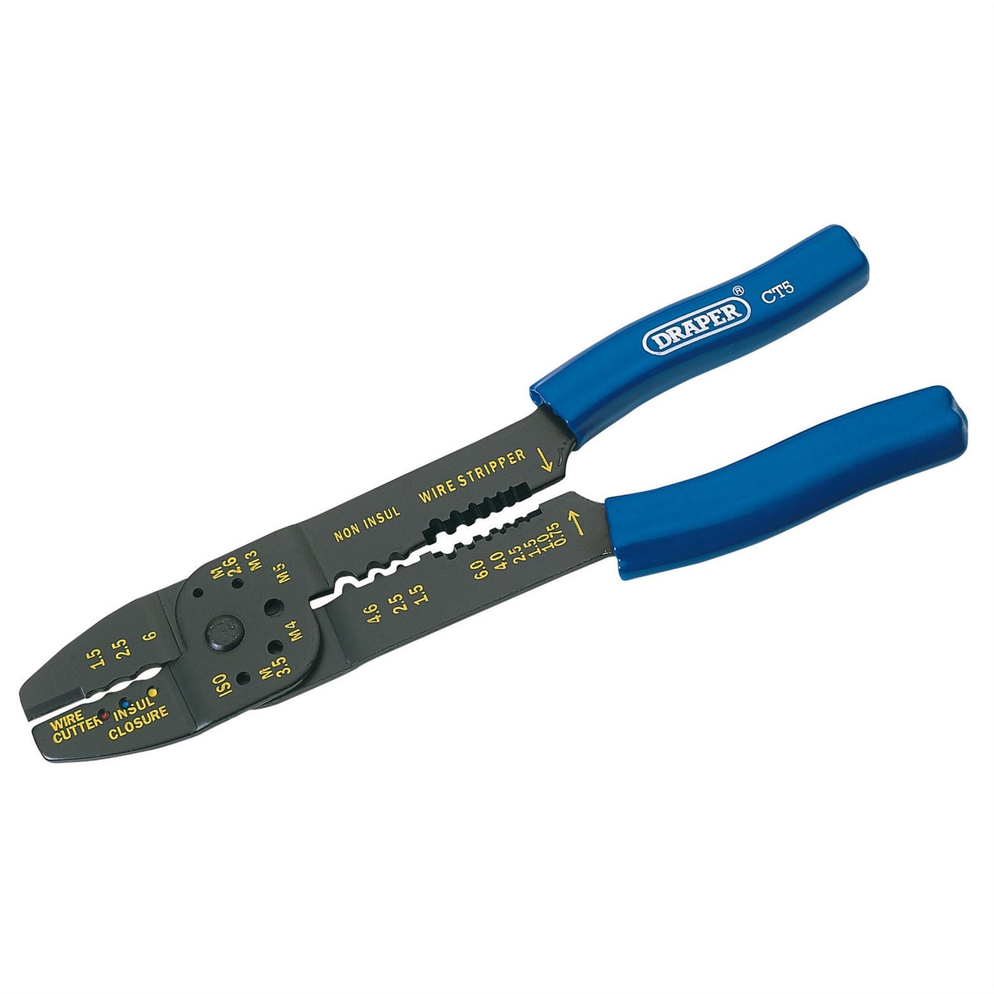 Draper 13656 5 Way Crimping Tool 230mm Draper