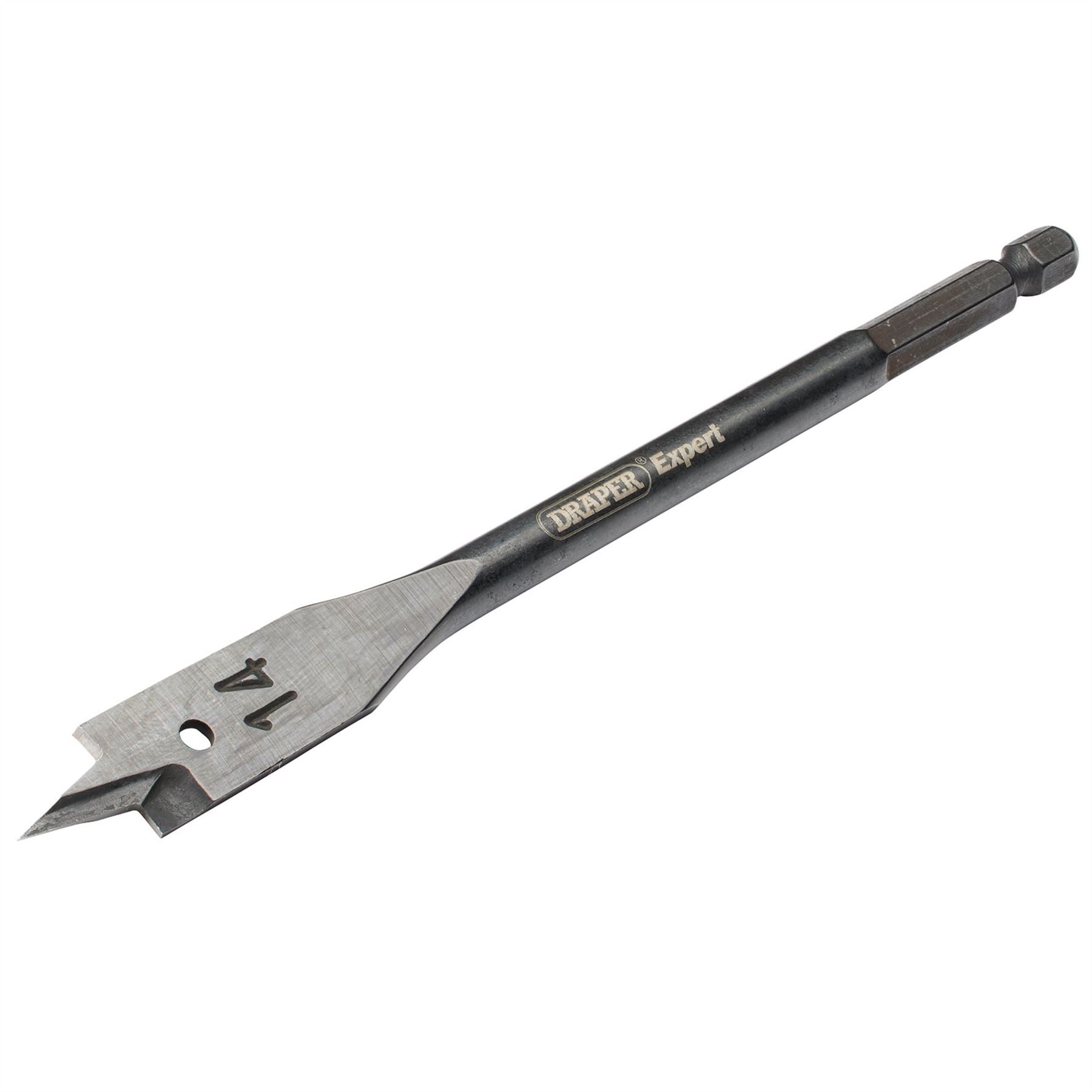 Draper 54555 Expert Flat Wood Bit 14 x 150mm Draper