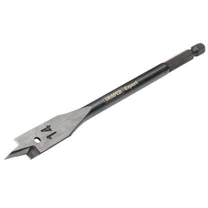 Draper 54555 Expert Flat Wood Bit 14 x 150mm Draper